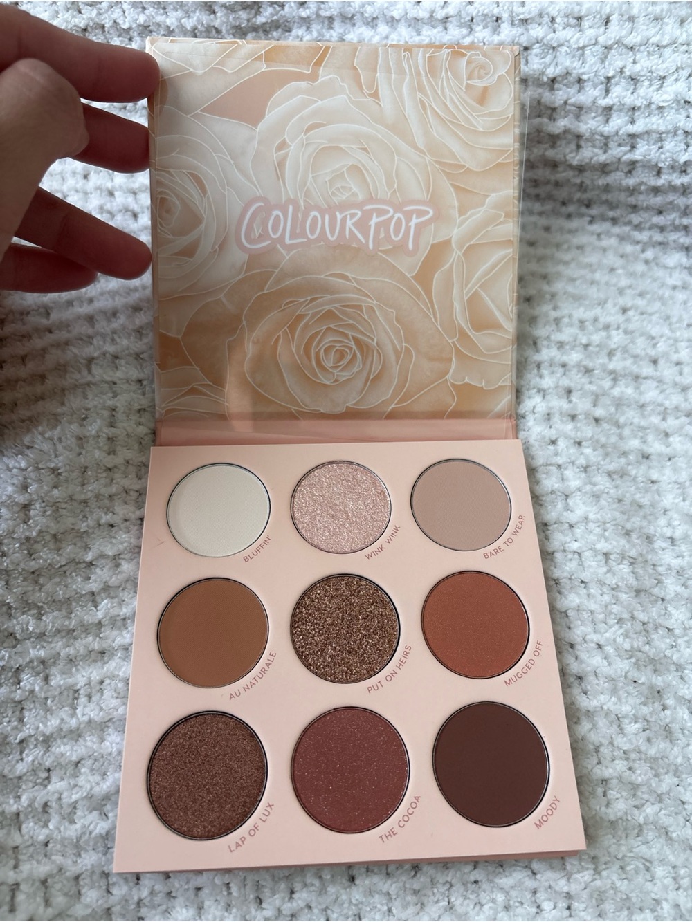 ColourPop Nude Mood Eyeshadow Palette — Peachy Nude & Rose Hues - Picture 3 of 5